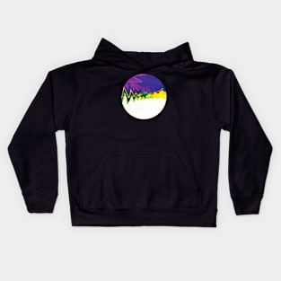 abstract noise Kids Hoodie